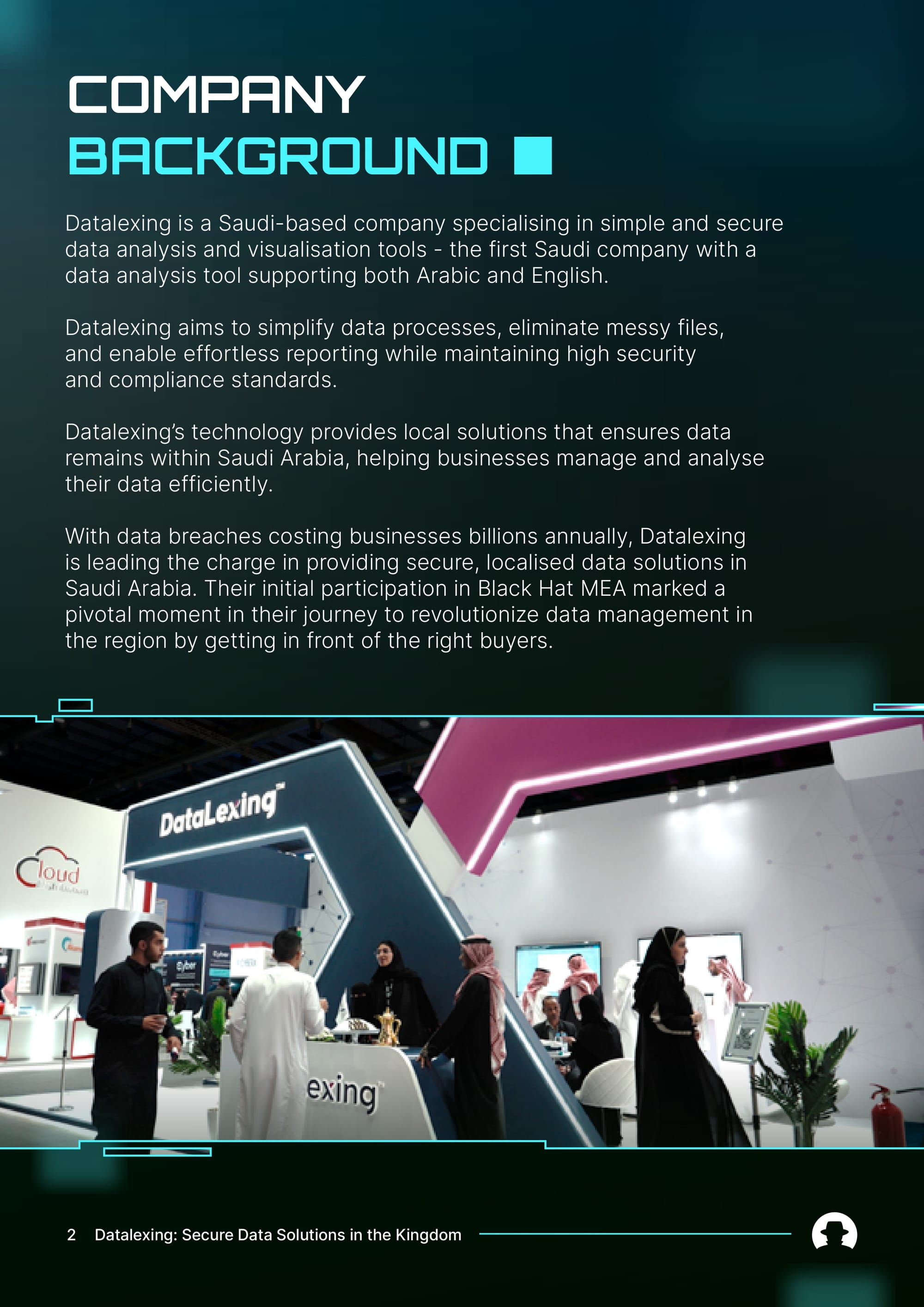 How Datalexing used Black Hat MEA to scale in Saudi Arabia