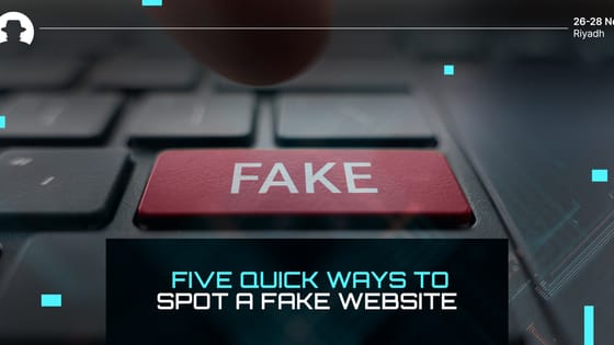 Five quick ways to spot a fake website