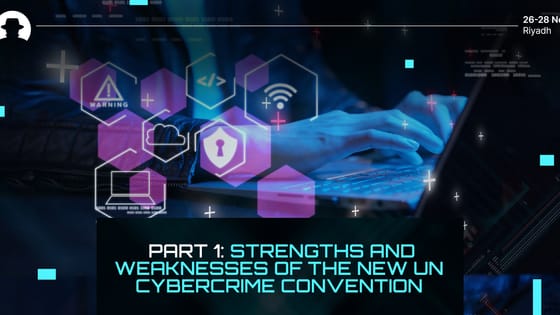 Part 1: Strengths and weaknesses of the new UN cybercrime convention