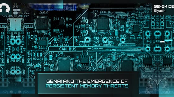 GenAI and the emergence of persistent memory threats
