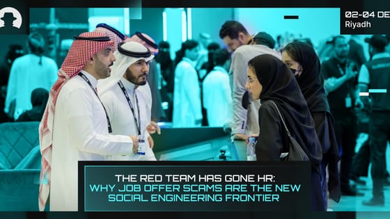 The red team has gone HR: Why job offer scams are the new social engineering frontier
