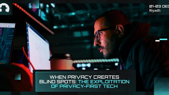 When privacy creates blind spots: the exploitation of privacy-first tech