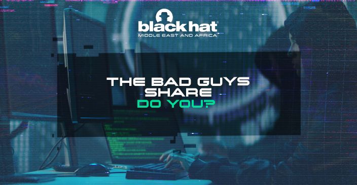 The bad guys share. Do you?