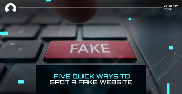 Five quick ways to spot a fake website