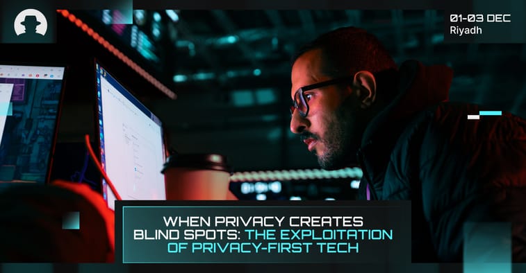 When privacy creates blind spots: the exploitation of privacy-first tech
